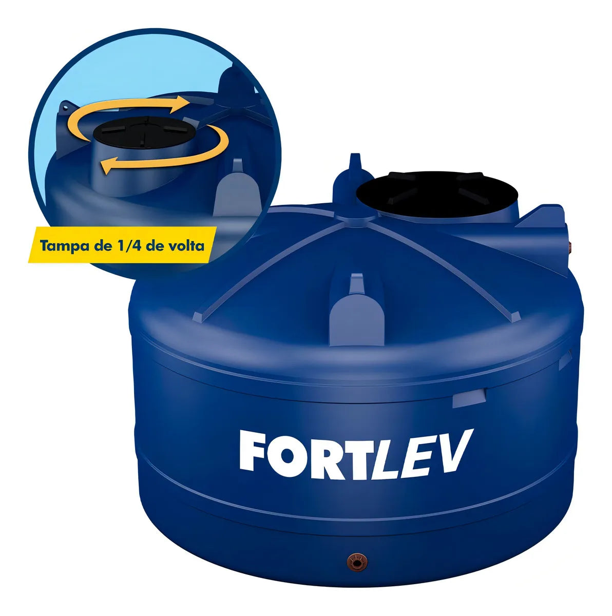 Caixa d’Água Fortlev 3000 Litros