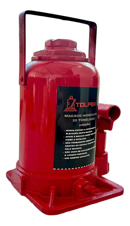 Macaco Hidráulico Garrafa 20 Toneladas