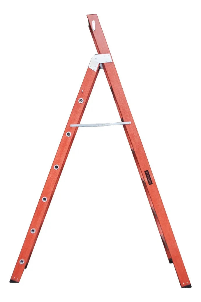 Escada Em Fibra Extensível Vazada 13 Degraus 2,60x4,10m Premium