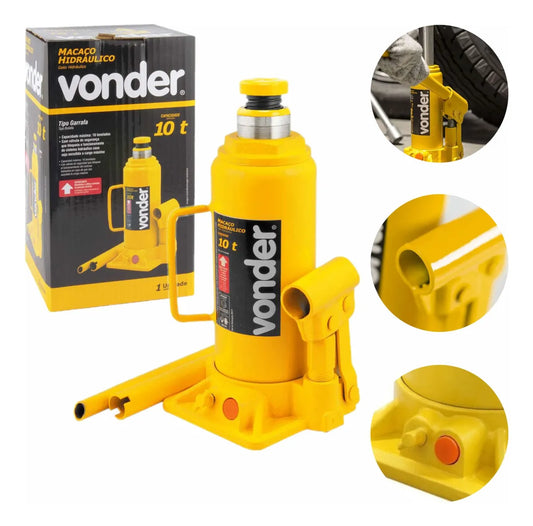 Macaco Hidráulico Garrafa 12 Toneladas