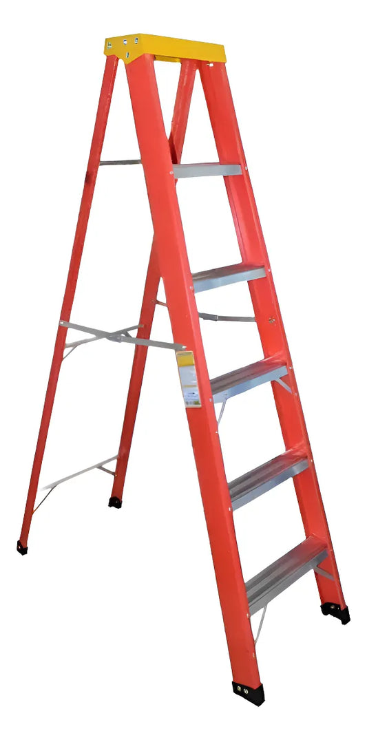 Escada de Fibra de Vidro 6 Degraus