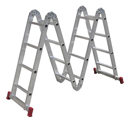 Escada Multifuncional Alumínio com Trava Automática