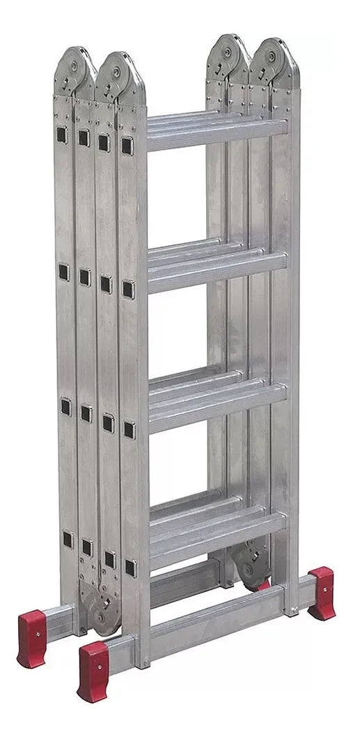 Escada Multifuncional Alumínio com Trava Automática