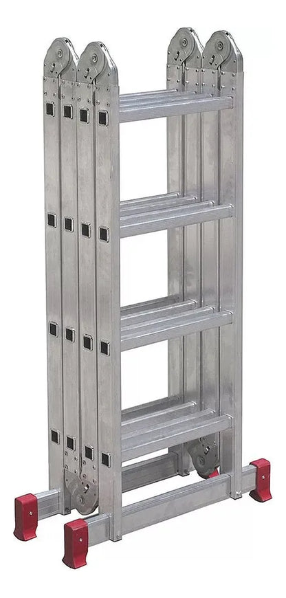 Escada Multifuncional Alumínio com Trava Automática