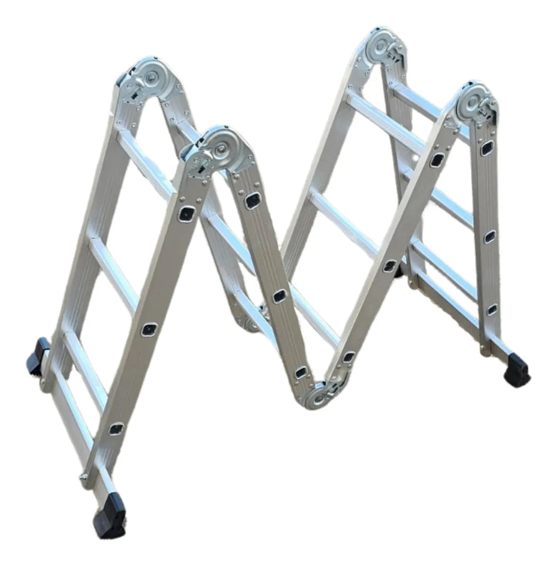 Escada Multifuncional Alumínio com Plataforma