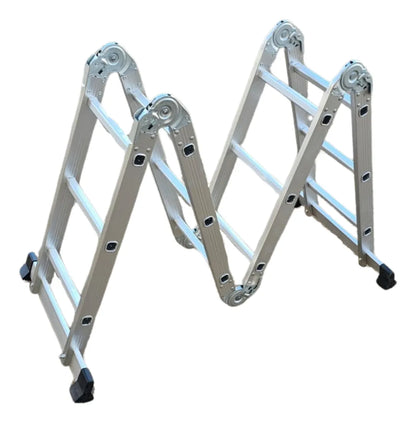 Escada Multifuncional Alumínio com Plataforma