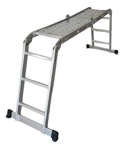 Escada Multifuncional Alumínio com Plataforma
