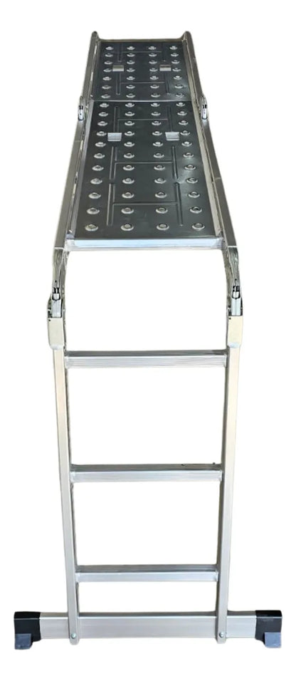 Escada Multifuncional Alumínio com Plataforma